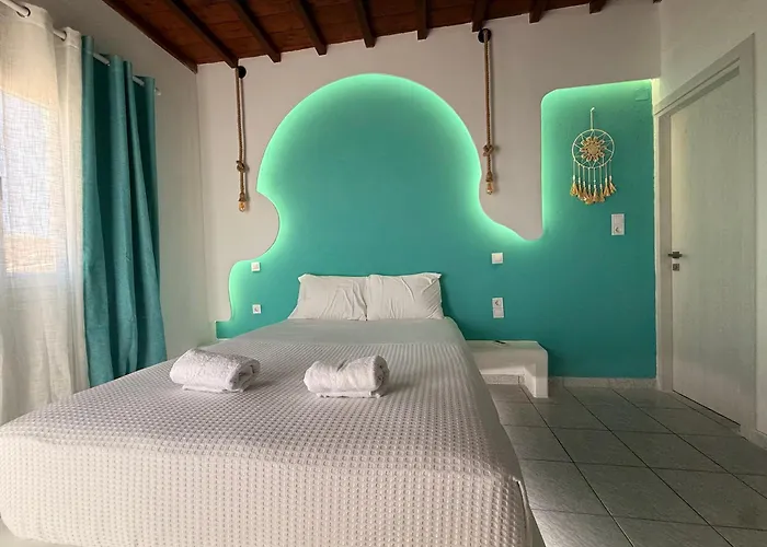 Silia Dream View Lägenhetshotell Houlakia (Mykonos)